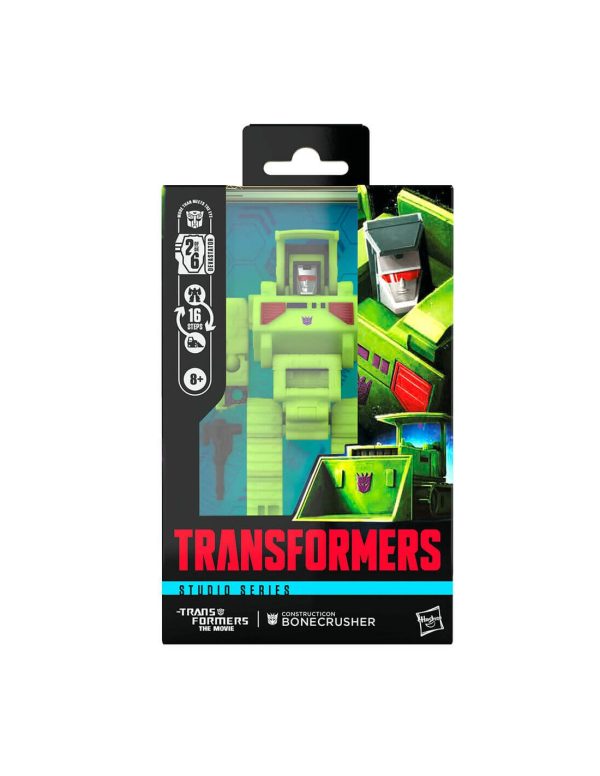 Figura BONECRUSHER DELUXE CLASS de 11,5 cm de Transformers: The Movie Studio Series