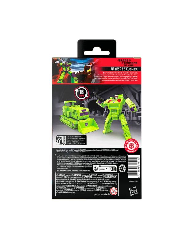 Figura BONECRUSHER DELUXE CLASS de 11,5 cm de Transformers: The Movie Studio Series - Imagen 2