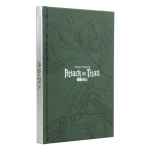 CUADERNO DE LUJO A5 DE ATAQUE DE LOS TITANES