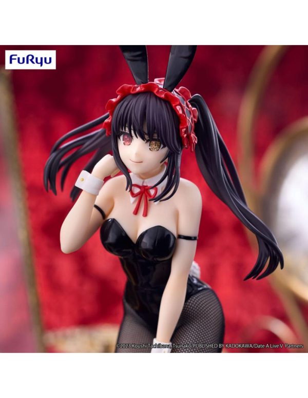 KURUMI TOKISAKI BLACK COLOR VERSION BICUTE BUNNIES FIGURE 29 CM DATE A LIVE V - Imagen 2