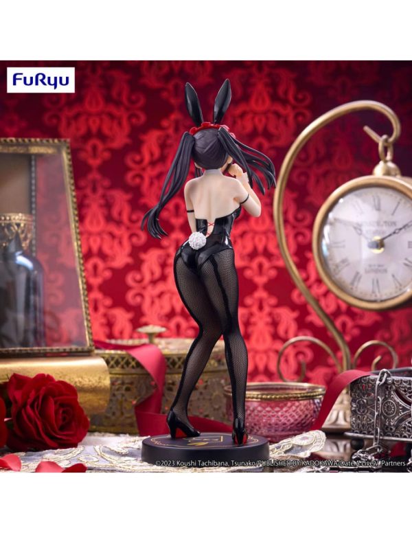 KURUMI TOKISAKI BLACK COLOR VERSION BICUTE BUNNIES FIGURE 29 CM DATE A LIVE V - Imagen 4