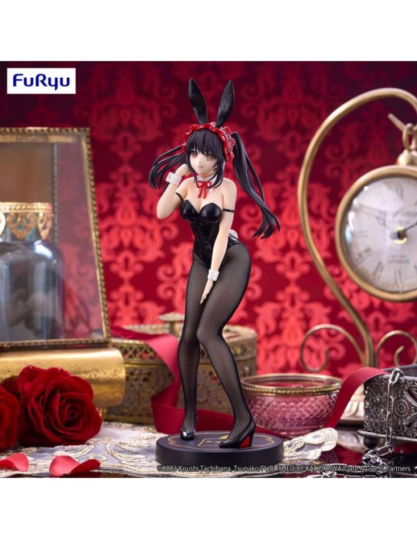 KURUMI TOKISAKI BLACK COLOR VERSION BICUTE BUNNIES FIGURE 29 CM DATE A LIVE V