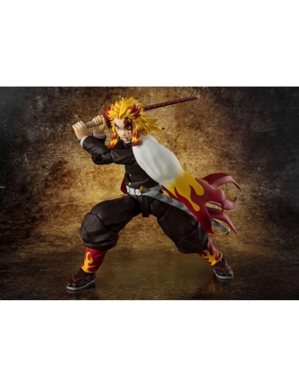 SH Figuarts Kyojuro Rengoku Demon Slayer Kimetsu no Yaiba - Imagen 2