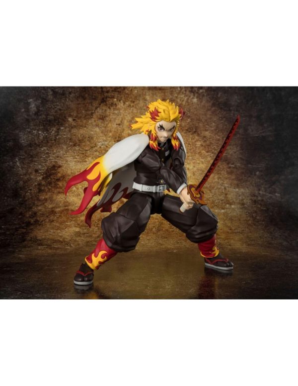 SH Figuarts Kyojuro Rengoku Demon Slayer Kimetsu no Yaiba - Imagen 4