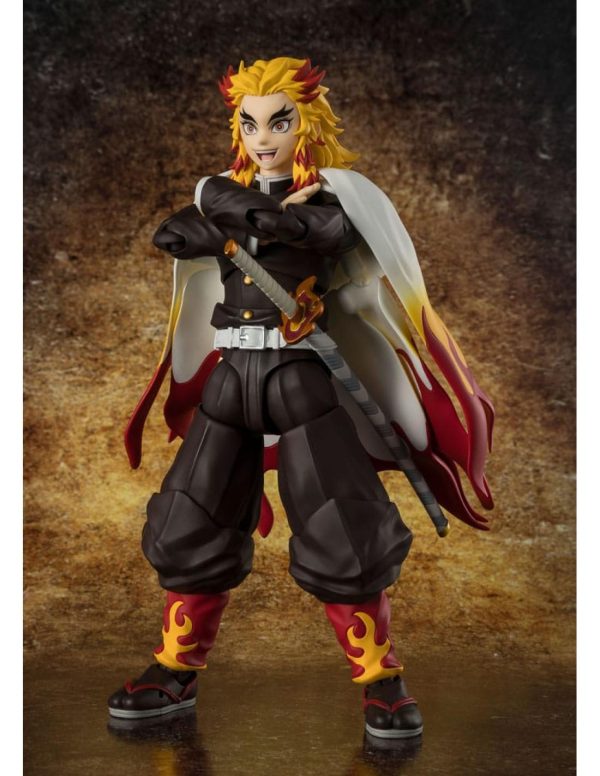 SH Figuarts Kyojuro Rengoku Demon Slayer Kimetsu no Yaiba