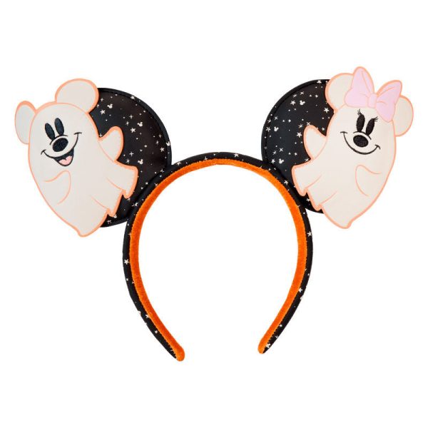 Diadema con diseño floral de orejas de Mickey y Minnie de Disney: ¡un accesorio encantador para tu look! - Imagen 4