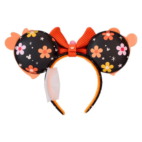 Diadema con diseño floral de orejas de Mickey y Minnie de Disney: ¡un accesorio encantador para tu look! - Imagen 5