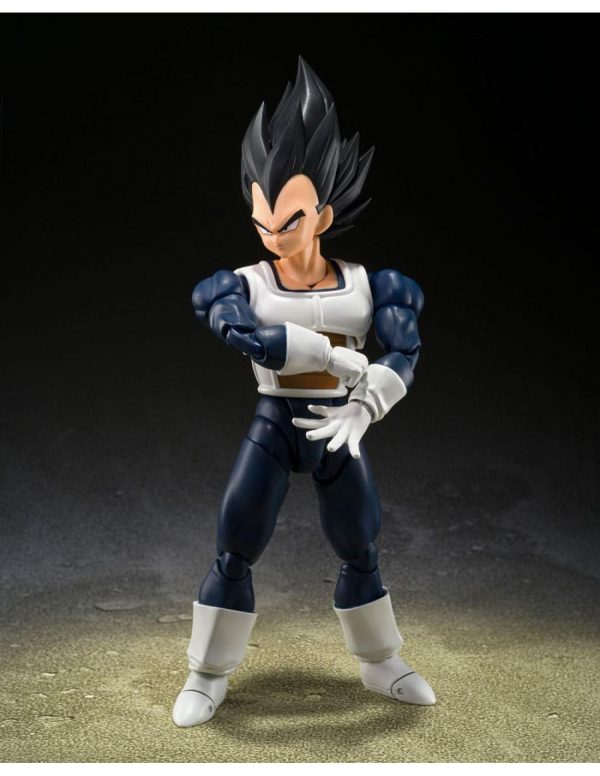 SH Figuarts Vegeta Old Battle Clothes Dragon Ball Z 14cm