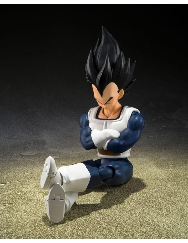 SH Figuarts Vegeta Old Battle Clothes Dragon Ball Z 14cm - Imagen 2