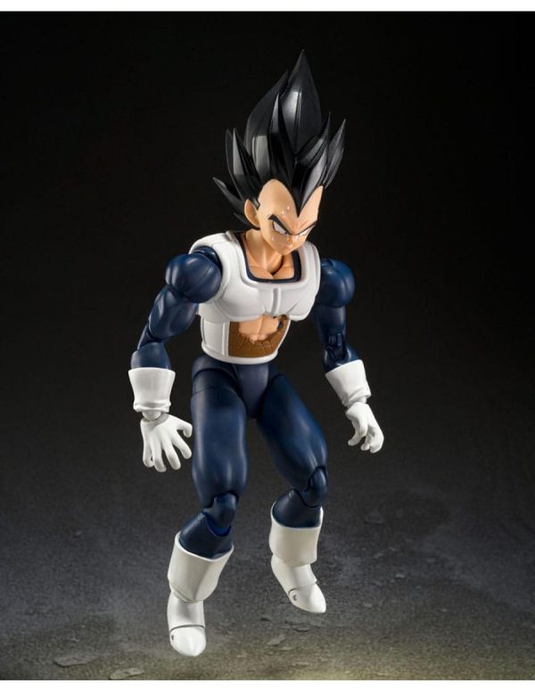 SH Figuarts Vegeta Old Battle Clothes Dragon Ball Z 14cm - Imagen 4