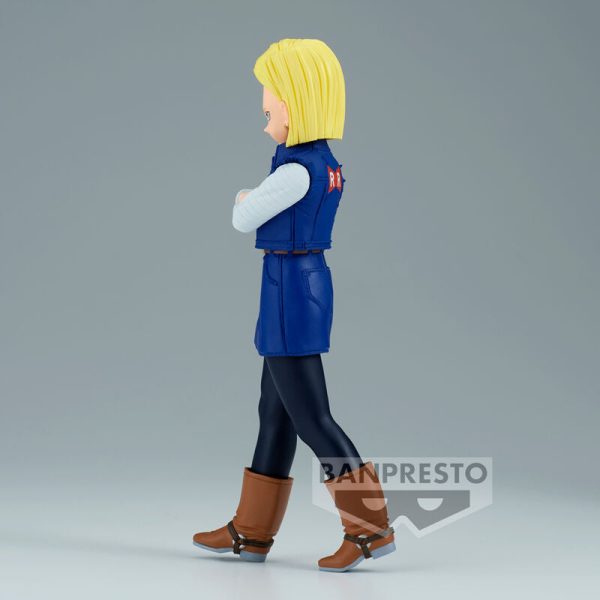 Figura Android 18 Solid Edge Work Dragon Ball Z 17cm - Imagen 2