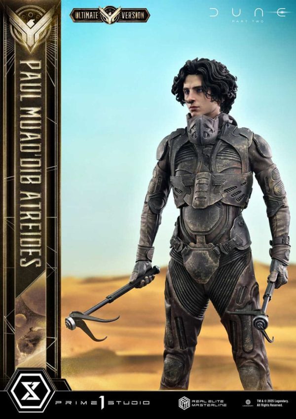 Estatua de Paul Atreides en Dune: Part Two - Serie Elite Masterline 1/3 Edición Ultimate de 90 cm - Imagen 5