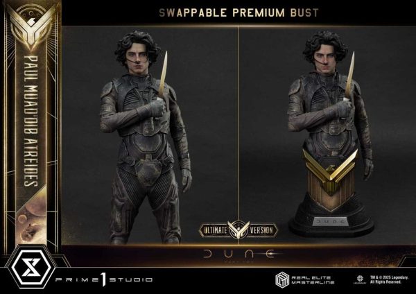 Estatua de Paul Atreides en Dune: Part Two - Serie Elite Masterline 1/3 Edición Ultimate de 90 cm - Imagen 9