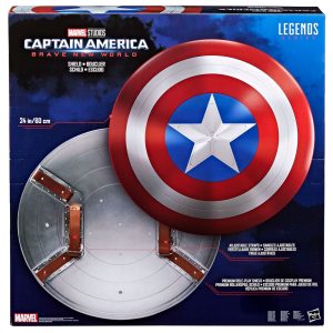 Escudo del Capitán América de Marvel en el Soldado del Mundo Nuevo