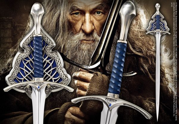 Espada Glamdring de El Hobbit - Réplica a escala 1/1 de 120 cm