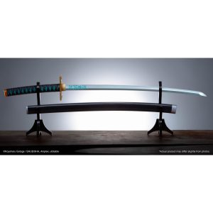 Katana Nichirin Muichiro Tokito réplica Kimetsu no Yaiba Tamashii Nations