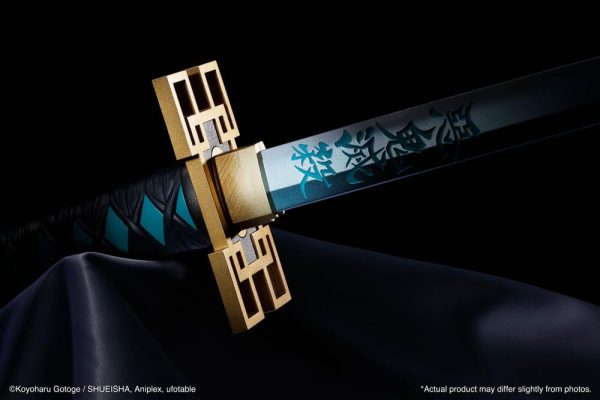 Katana Nichirin Muichiro Tokito réplica Kimetsu no Yaiba Tamashii Nations - Imagen 6