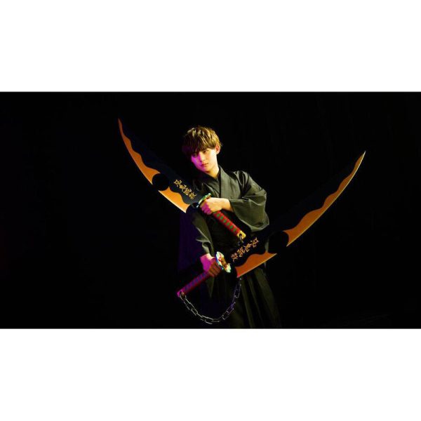 Réplica de Espada Nichirin Uzui Tengen de Kimetsu no Yaiba - Proplica de 111cm - Imagen 4