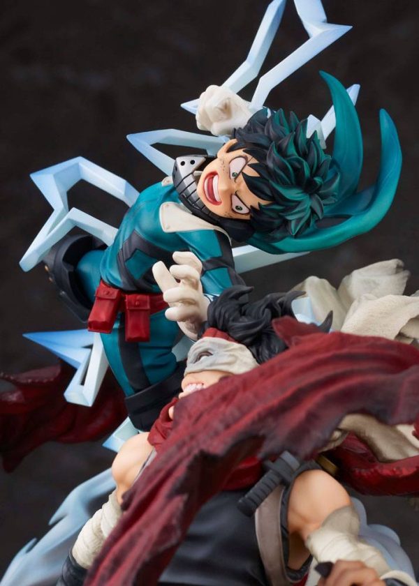 Figura my Hero Academia Izuku Midoriya vs. Stain 30 CM - Imagen 5