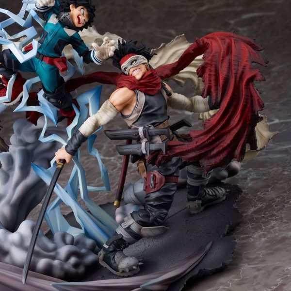 Figura my Hero Academia Izuku Midoriya vs. Stain 30 CM - Imagen 7
