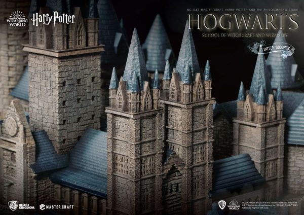 Figura Castillo de Hogwarts Harry Potter + despertador de regalo - Imagen 5
