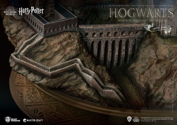 Figura Castillo de Hogwarts Harry Potter + despertador de regalo - Imagen 3
