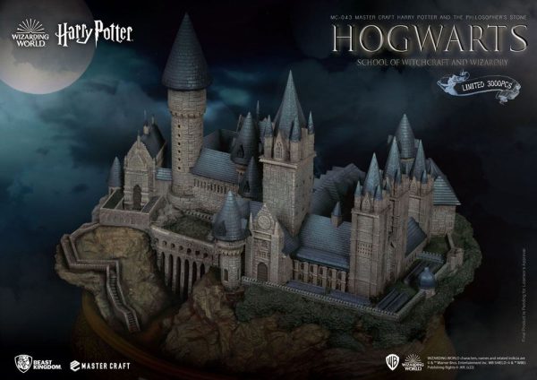 Figura Castillo de Hogwarts Harry Potter + despertador de regalo - Imagen 2