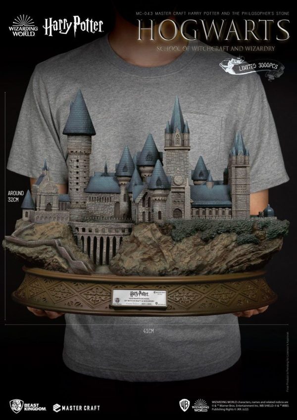 Figura Castillo de Hogwarts Harry Potter + despertador de regalo - Imagen 9
