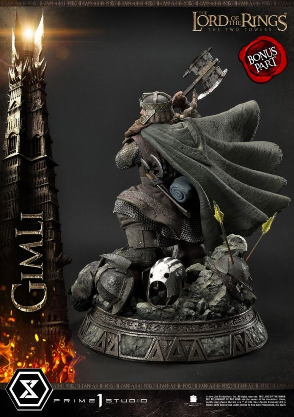 Figura el Señor de los Anillos Estatua 1/4 Gimli Bonus Version - Imagen 6