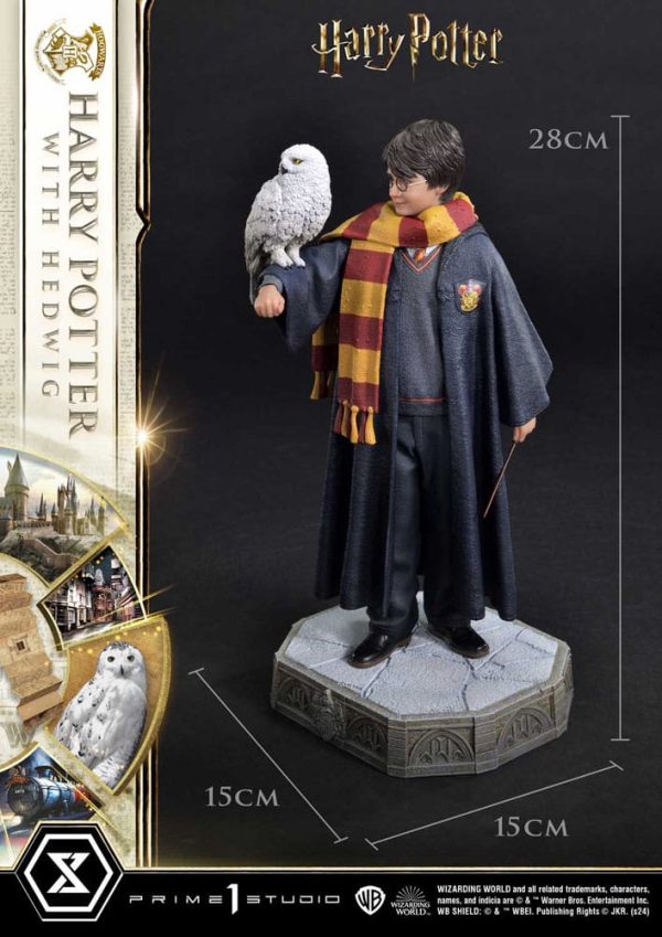 Harry Potter Estatua Prime Collectibles 1/6 Harry Potter with Hedwig 28 cm - Imagen 3