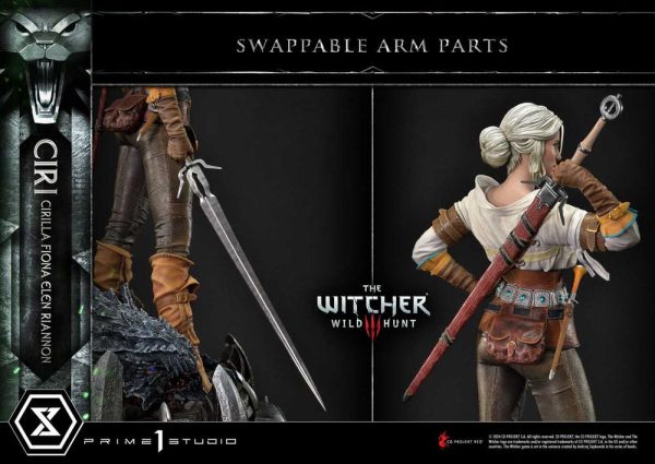 The Witcher 3: Wild Hunt Museum Masterline Estatua 1/3 Wild Hunt Ciri Fiona Elen Riannon Bonus Version 81 cm - Imagen 7