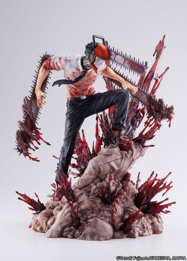 Figura Chainsaw Man fig 28 CM Chainsaw Man 1/7 Scale - Imagen 9