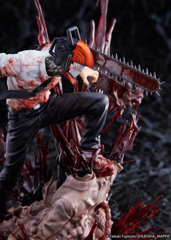 Figura Chainsaw Man fig 28 CM Chainsaw Man 1/7 Scale - Imagen 4