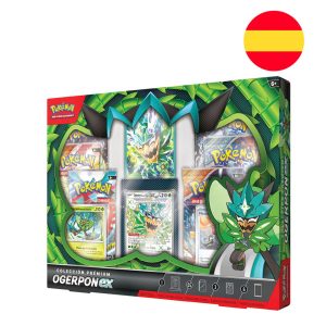 Estuche para juego de cartas coleccionables Ogerpon EX Pokemon en español: ¡hazte con él ahora!