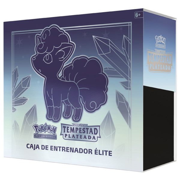 Estuche de cartas coleccionables Pokémon Espada y Escudo: Entrenador Tempestad Plateada en español - Imagen 2