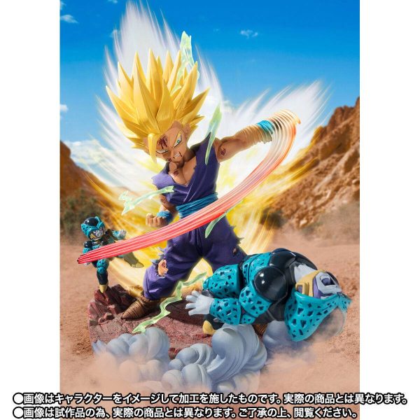 FIGURA SON GOHAN SUPER SAIYAN 2 DRAGON BALL Z FIGUARTS ZERO 20cm - Imagen 7