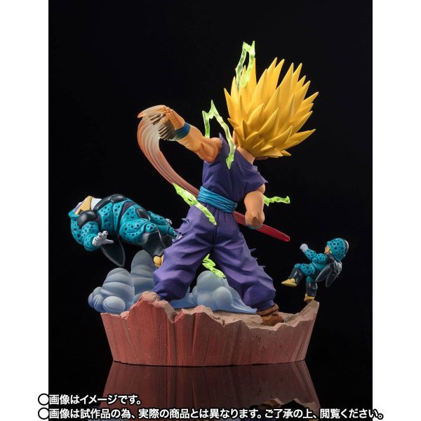 FIGURA SON GOHAN SUPER SAIYAN 2 DRAGON BALL Z FIGUARTS ZERO 20cm - Imagen 5