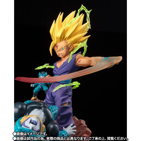FIGURA SON GOHAN SUPER SAIYAN 2 DRAGON BALL Z FIGUARTS ZERO 20cm - Imagen 4