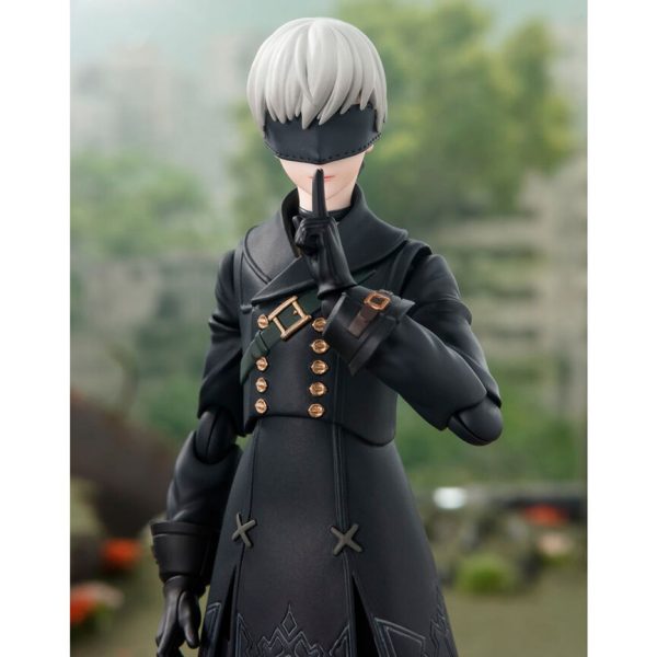 Figura S.H. Figuarts Nier Automata 9S de 14,5 cm - ¡Increíble colección para fans! - Imagen 3