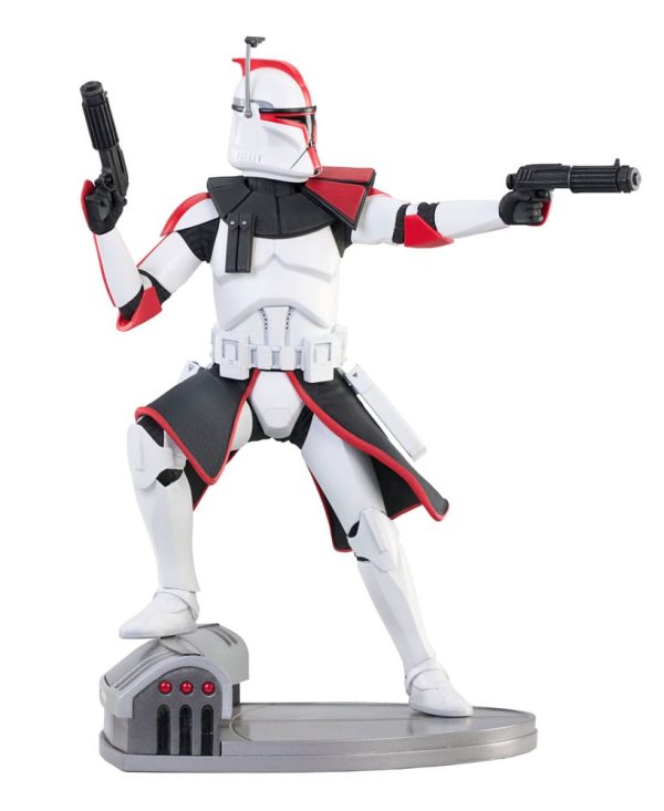 Star Wars: The Clone Wars Estatua Premier Collection 1/7 Captain Fordo 28 cm - Imagen 2