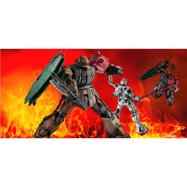 Figura Zaku II Solari Requiem for Vengeance Gundam Universe de 15cm: ¡Increíble colección para fanáticos del anime! - Imagen 7