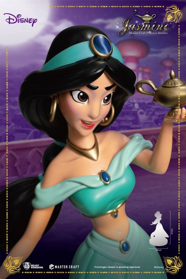 Figura Disney (aladdin) Estatua Master Craft Jasmine 38 CM - Imagen 3