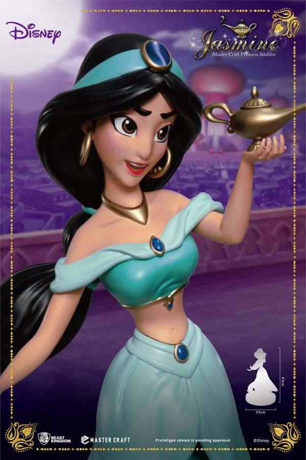 Figura Disney (aladdin) Estatua Master Craft Jasmine 38 CM - Imagen 4