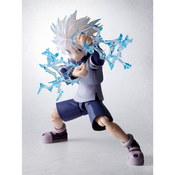 Figura S.H. Figuarts Killua Hunter X Hunter 13,5cm - Imagen 2