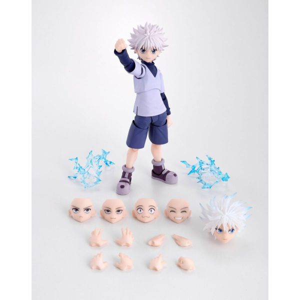 Figura S.H. Figuarts Killua Hunter X Hunter 13,5cm - Imagen 5