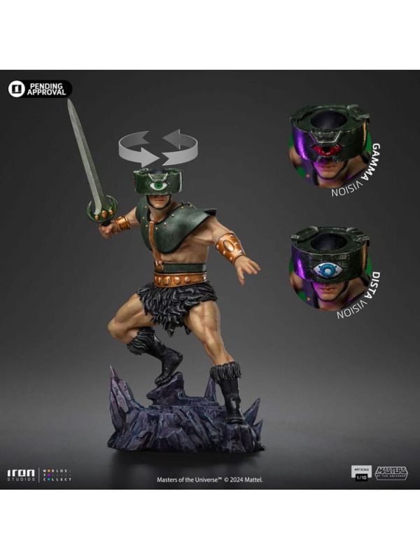 Masters of the Universe Estatua 1/10 Art Scale Triklops 24 cm - Imagen 3