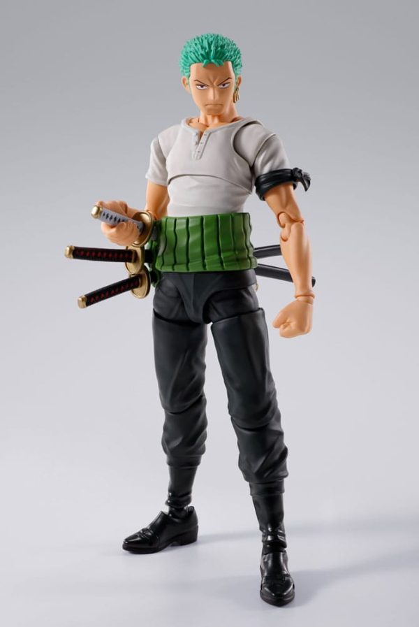One Piece Figura S.H.Figuarts Roronoa Zoro Romance Dawn Ver. 15 cm