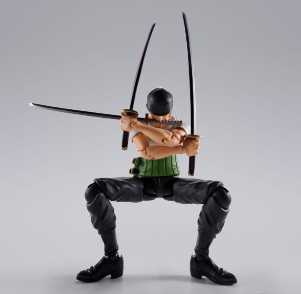 One Piece Figura S.H.Figuarts Roronoa Zoro Romance Dawn Ver. 15 cm - Imagen 3