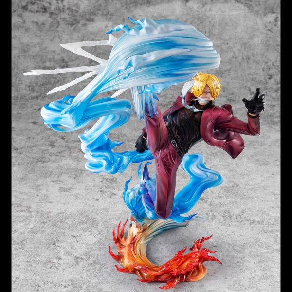 Figura One Piece Estatua PVC Portrait Of Pirates K-MAXIMUM Sanji 30 cm - Imagen 3