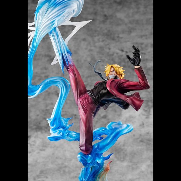 Figura One Piece Estatua PVC Portrait Of Pirates K-MAXIMUM Sanji 30 cm - Imagen 4